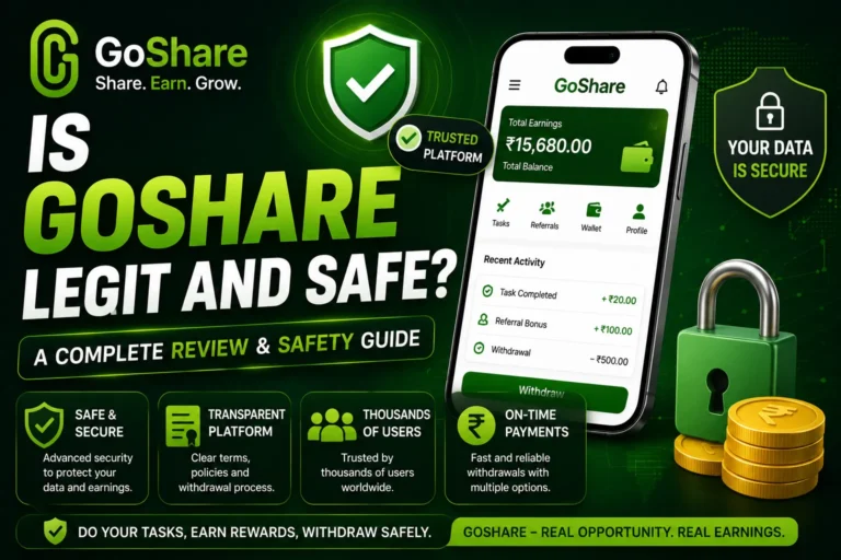 Is GoShare Legit and Safe? Full Honest Review 2026